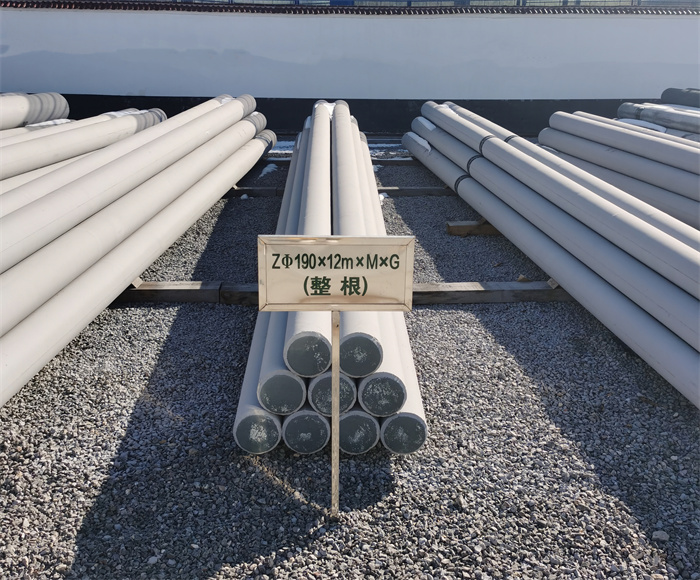 崇左190×12米钢筋混凝土水泥电线杆