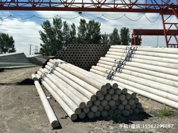 崇左190*10米非预应力水泥电线杆