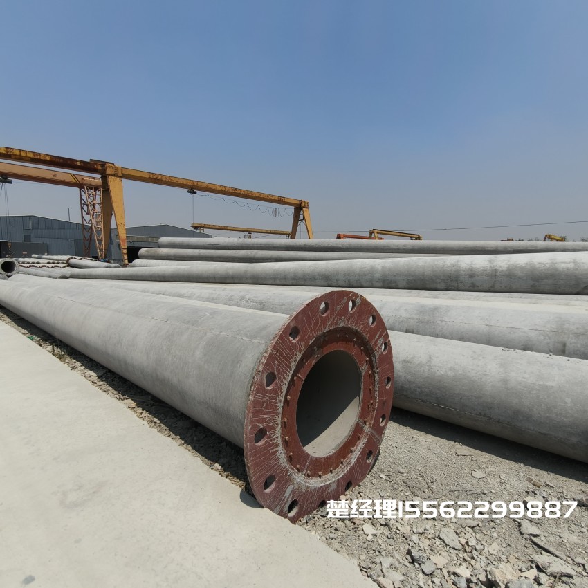 崇左12米无拉线电杆